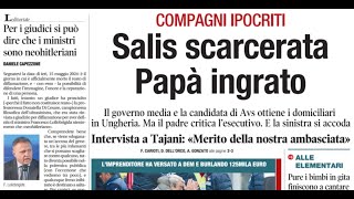 RASSEGNA STAMPA 16 MAGGIO 2024 QUOTIDIANI NAZIONALI ITALIANI  PRIME PAGINE DEI GIORNALI DI OGGI