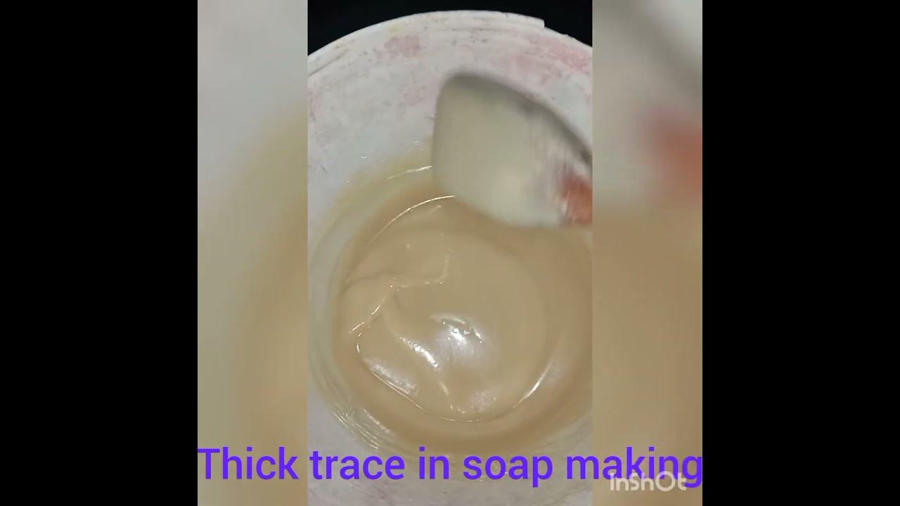 Thick trace in soap making YouTube