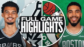 SPURS at CELTICS | FULL GAME HIGHLIGHTS | February 12, 2025