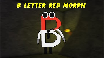 UPDATE - How To Find B Letter Red Morph in Find The Backrooms Morphs