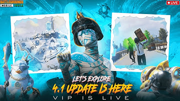 ❤️“BGMI 4.1 Live | New Update Full Review + Rank Push Grind!” #bgmi #pubg #pubgmobile @xtronislive