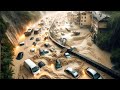 Storm Alice hits Europe! Mourning in Spain