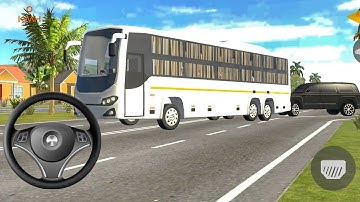 Indian Sleeper Bus Simulator 3D | Night Super Bus Driving - City Bus Games - Android Gameplay |