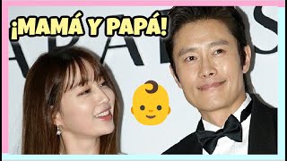 👶¡Lee Byung Hun e Lee Min Jung tuvieron una niña!