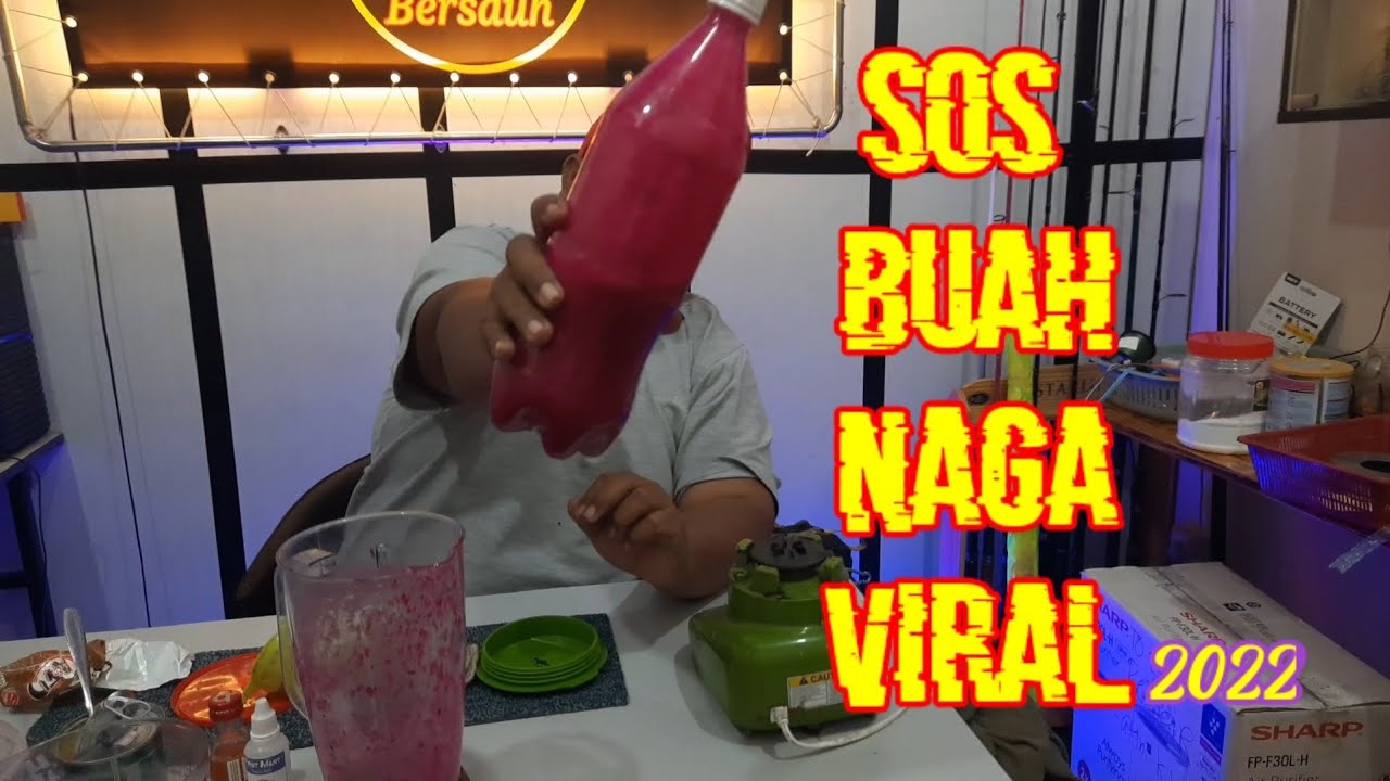 Cara Buat Sos Buah Naga Yang Senang ..