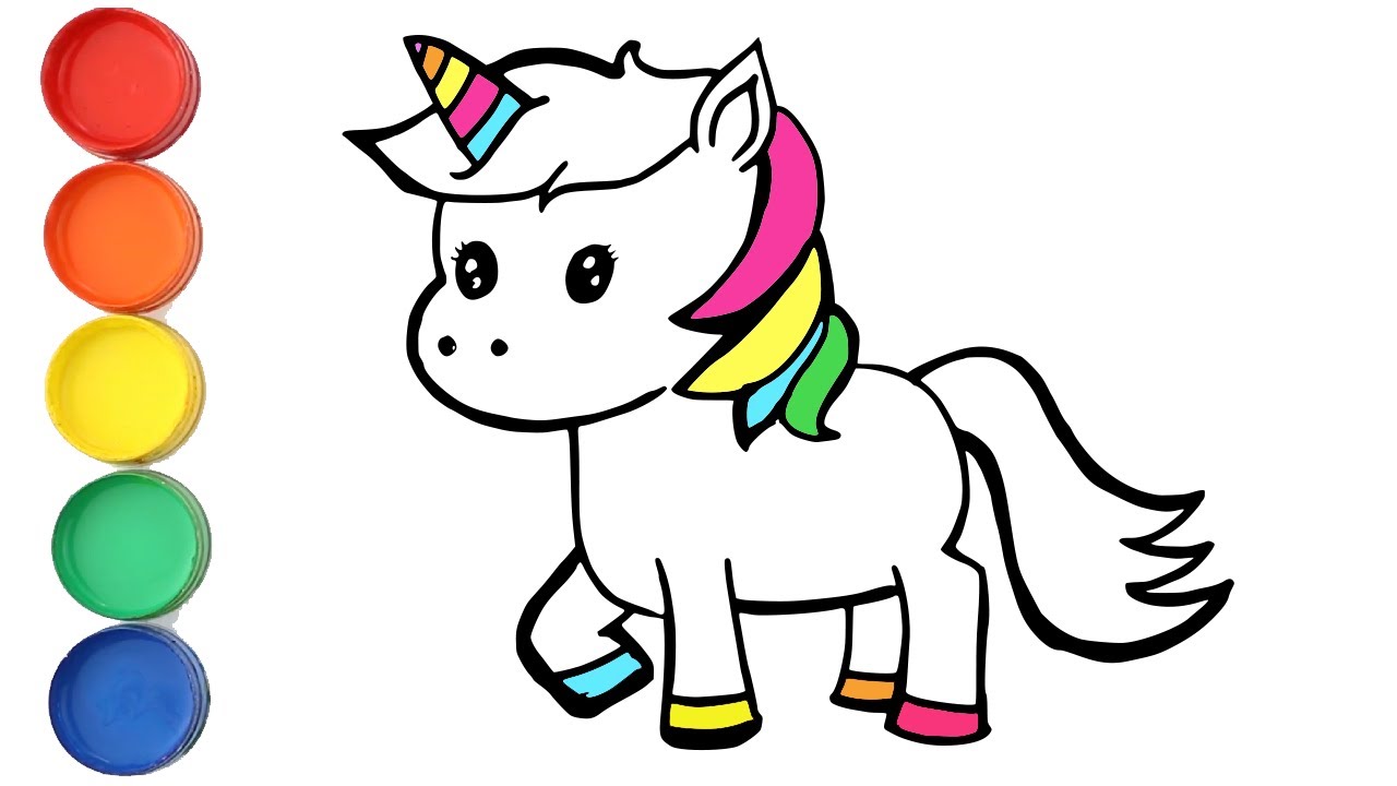 Coloriage Licorne Sur Coloriage Info