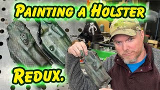 How to paint a safariland holster REDUX! -How to paint camo- by Hold Fast Marine -DIY tips and tricks- 4,200 views 2 years ago 18 minutes