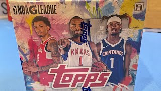 Topps G League basketball mega box! TONS of low numbered cards and inserts 🔥🔥🥶😨