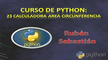 023 ✅ ÁREA de un CÍRCULO PYTHON 🖥️ Curso de Python gratis. Tutorial