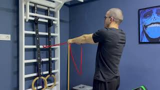 Resistance Band Face Row