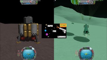 KSP - Rapid fire landings: Landing on Slate and Tekto (Outer Planets Mod)