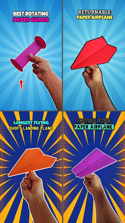 Download lagu 4 World's amazing papers toys , how to make a paper airplanes , homemade flying paper glider easy