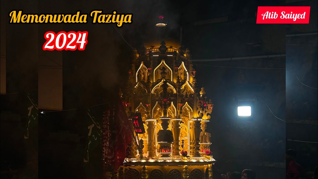 JUNAGADH MUHARRAM 2024 | MEMONWADA TAZIYA 2024 | 11 GROUP | GUJARAT MUHARRAM |