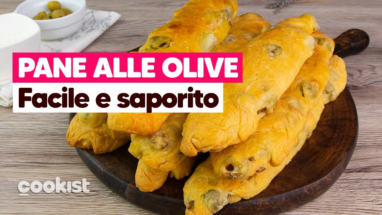 Pane alle olive: gli sfilatini profumati e croccanti!