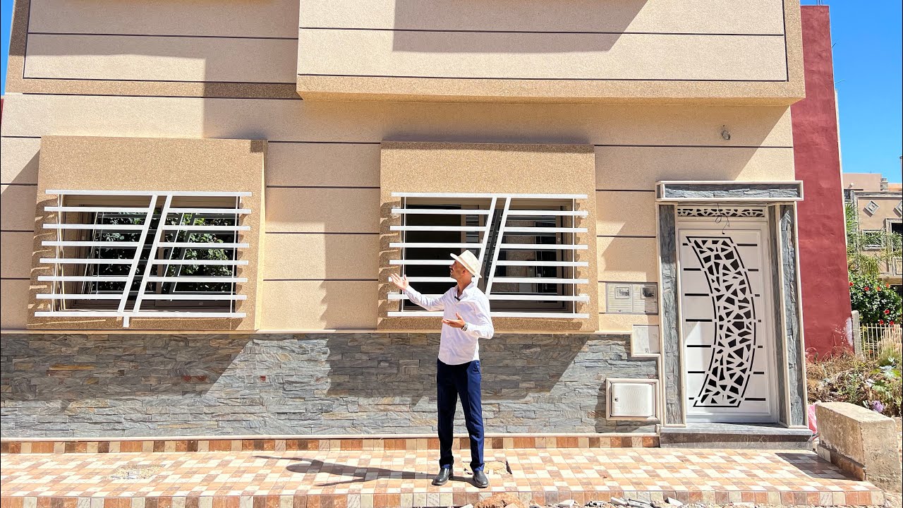 منزل علي شكل فيلا 🏠يفقد العقل مساحة 200متر ثمن 128مليون بلاما تفكر بزاف يعني هوته لاتعوض 0668592340