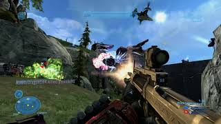 Halo Reach Custom Game Browser: Invasion: Alkine [Wave 1] Gameplay (No Commentary)
