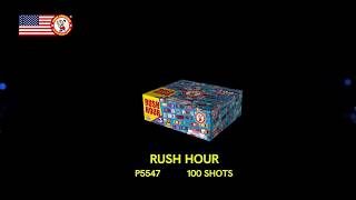 RUSH HOUR 100'S P5547 WINDA FIREWORKS 2021 NEW ITEMS