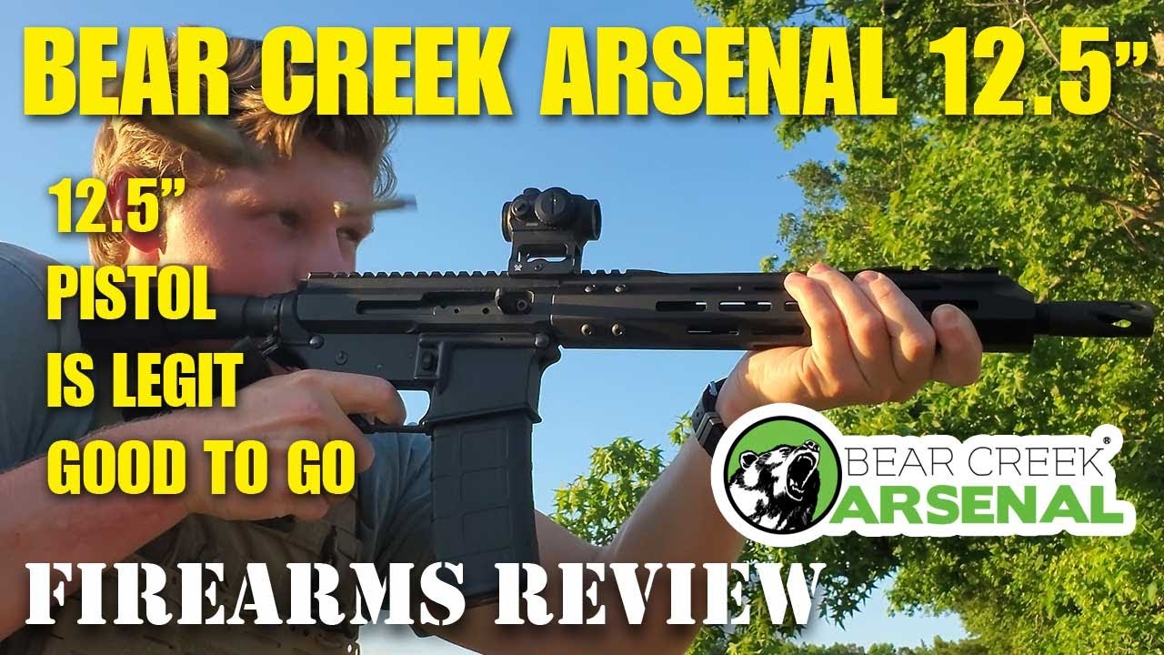 BC-15 AR-15 pistol by Bear Creek Arsenal - YouTube