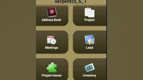AIOS Android OpenERP client by Serpent Consulting Services