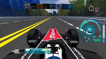 Formula E Gameplay - rFactor [1080p]