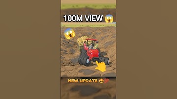 Mahindra Tractor Tractor Game Swaraj Game Indian vehicles simulator 3d🤩 #tractor #tractorgame #viral