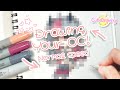 Drawing your Gacha OC with Copic and Ohuhu markers/ chibi-style devil girl/Normal speed