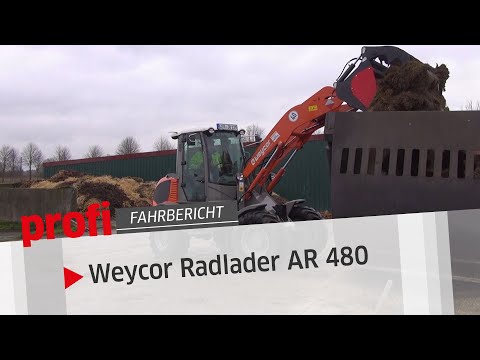 Weycor AR 480: Baumaschine für den Hof | profi #Fahrbericht