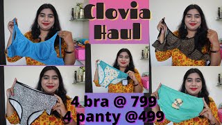 Clovia Bra & Panty Haul || Apply 3 Coupons at once || 4 Panty @499 | 4 Bra @ 799rs || UseCode 'Hirk'