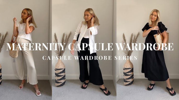 Cute Maternity Outfit Ideas! (Maternity Capsule Wardrobe Part 2) 