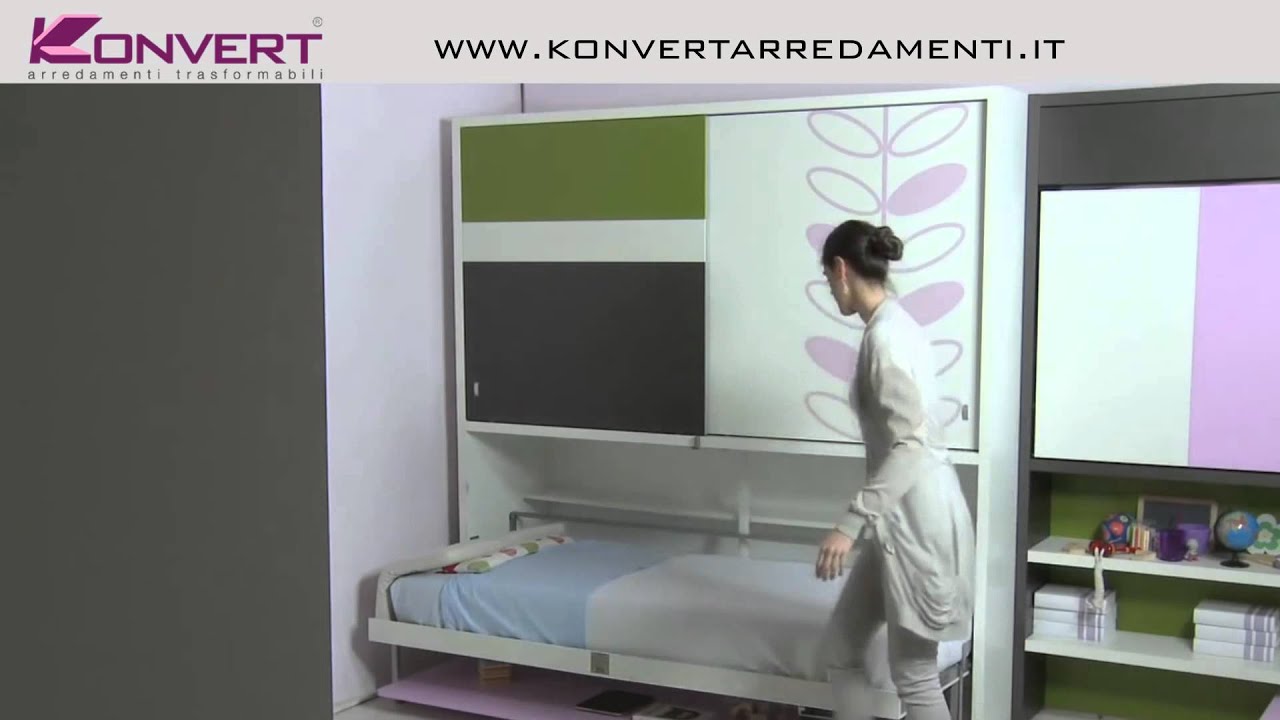Letto a scomparsa singolo: mobili trasformabili letti matrimoniali ...