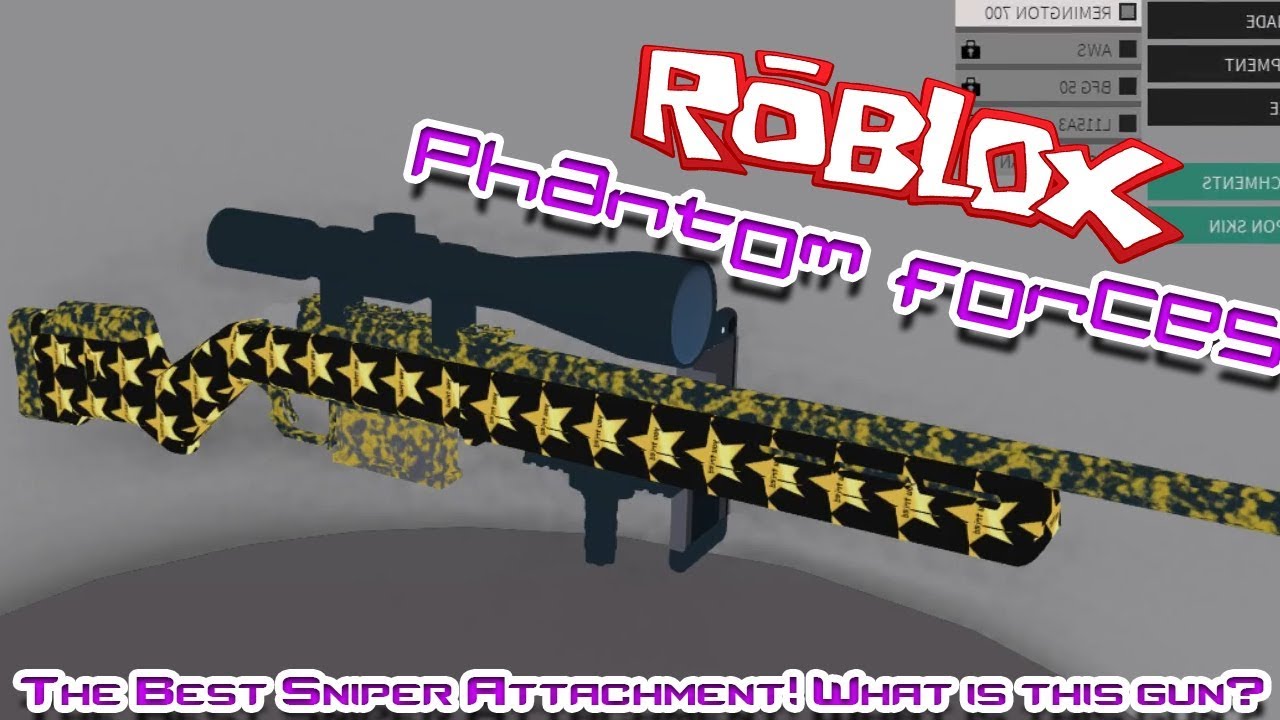 The Best Sniper Attachment Dear What Is That Skin Roblox - roblox phantom forces best snipe ever roblox gameplay youtube