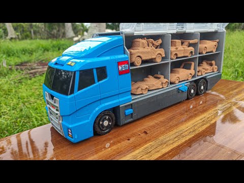 dinkyミニカーディンキ一 クレーン車 イングランド製 当時物 傷