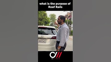 What is the purpose of roof rails   #honda #hondavezel #automobile