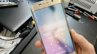 SOLVED!!! enter pattern instead of using fingerprint recognition because of security policy