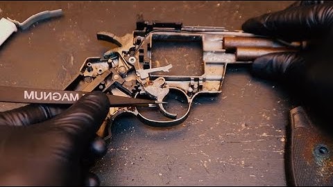 COLT Python  357 MAGNUM Gun Lighter Restoration Part 4