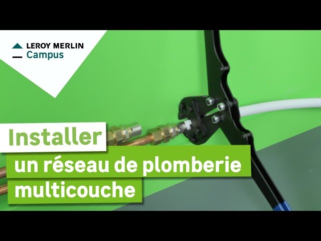 Comment installer un circuit de plomberie multicouche