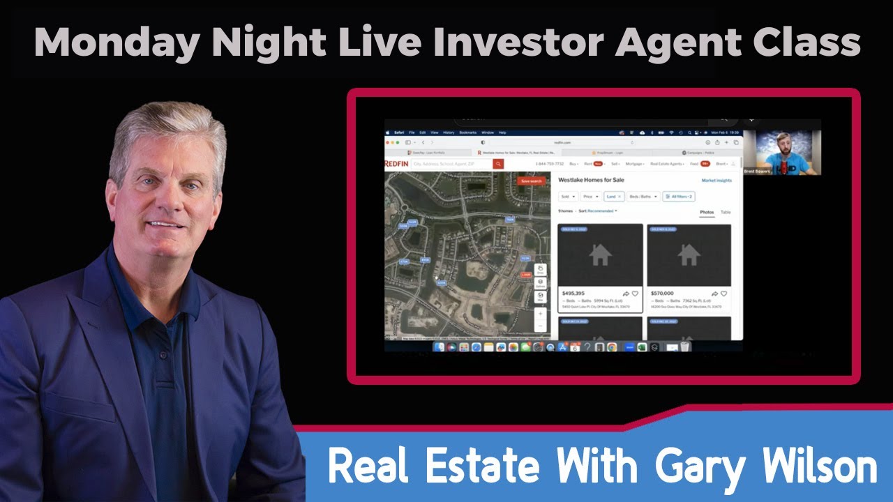 Guest Speaker Brent Bowers discussing Buying and Selling Vacant Land