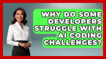 Why Do Some Developers Struggle With AI Coding Challenges? - Learning To Code With AI