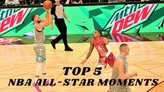 Top 5 MUST SEE Moments From The 2022 NBA All-Star Weekend.