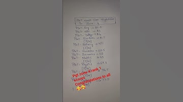 AP dsc pgt zone 4 rank 1 scores . congratulations 👏👏👏 #apdsc2025 #dsc#pgt#ap#trending #shorts#viral
