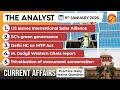 Current Affairs Today 9 JAN 2026 I UPSC Daily Current Affairs I The Hindu Analysis I The Analyst