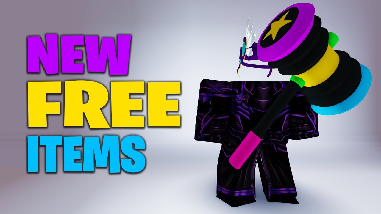 UPDATED* HOW TO GET FREE CATALOG AVATAR CREATOR ITEMS IN ROBLOX! 🥳 😎 