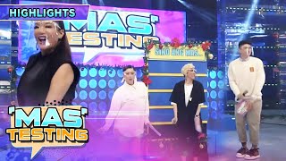 Vice, Kim and Vhong dance to Viva Hot Babes' Kikay | It’s Showtime Mas Testing