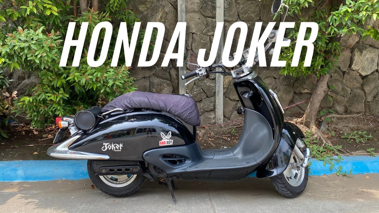 Honda Joker 50 cc Vintage Pocket Bike - YouTube