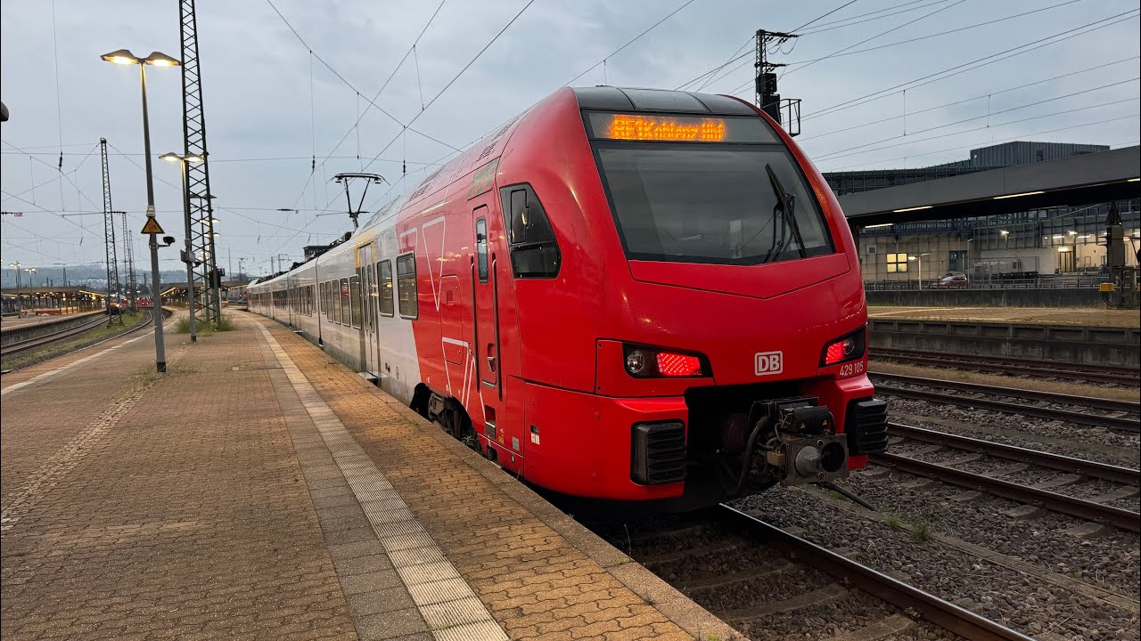 Eisenbahnverkehr in Saarbrücken Hauptbahnhof am 05.06.2024 (Teil 1)
