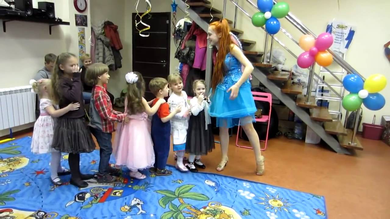 Аниматор Анна Кранц День рождение Игра змея - YouTube