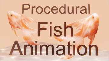 Procedural Fish Animation in Blender 3.0 Geometrynodes!