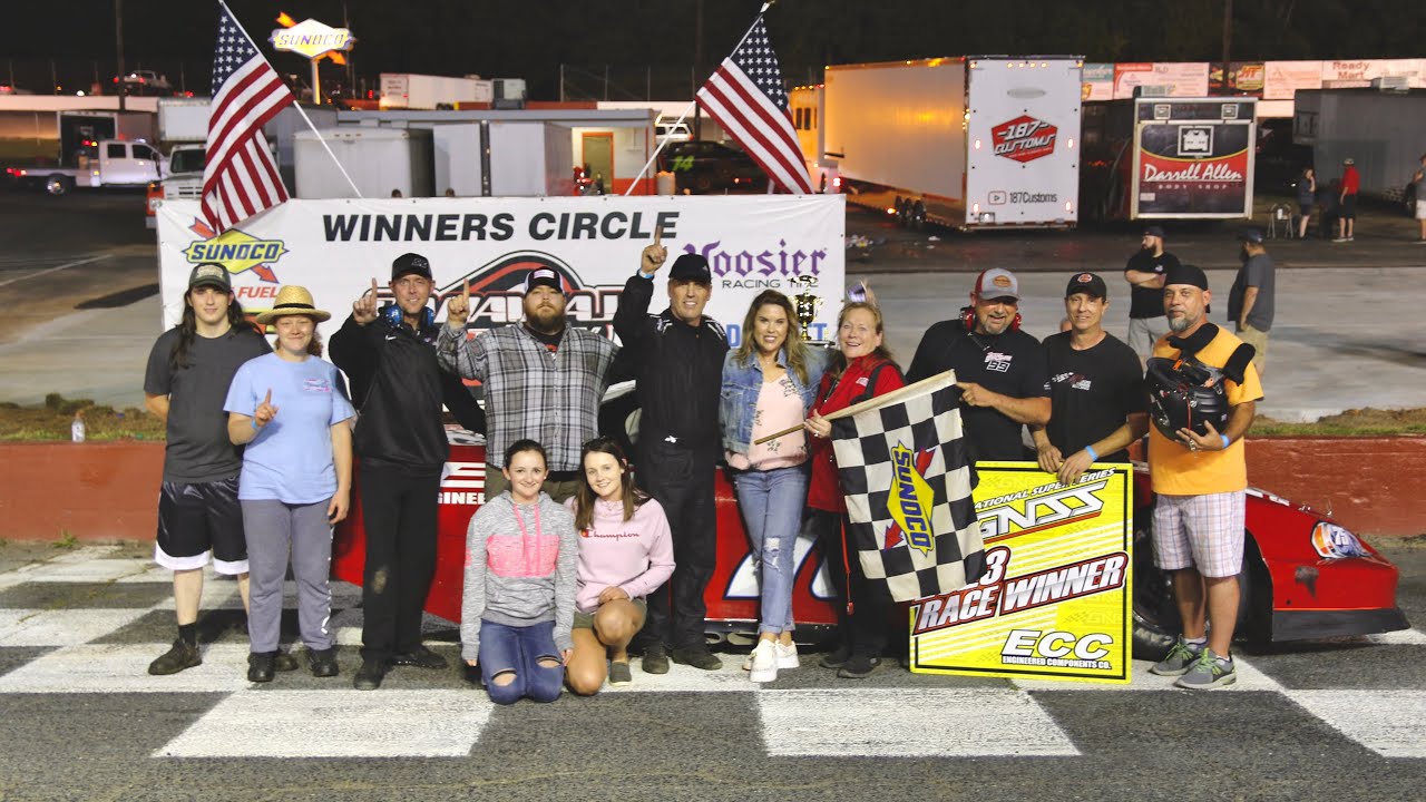 Race 2 Caraway Speedway The Grand National Super Series YouTube