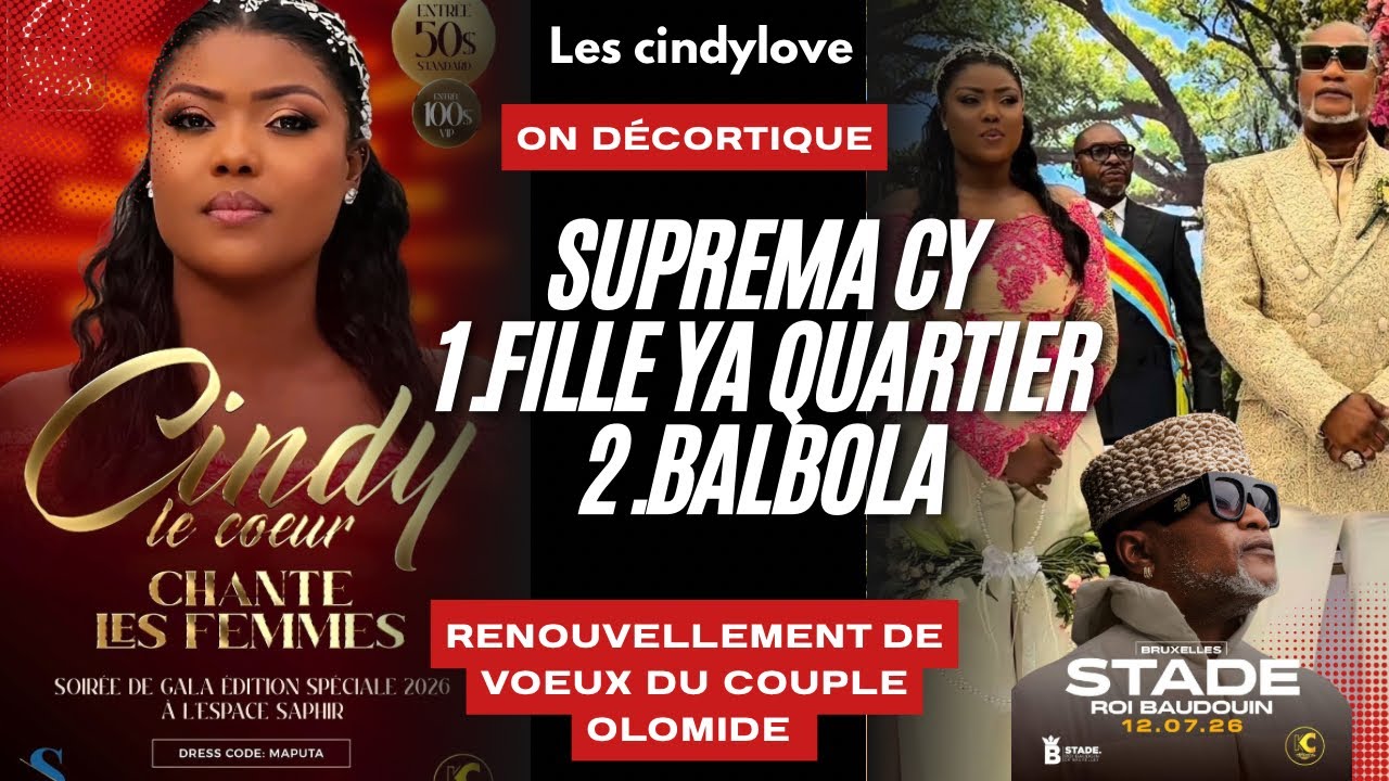 🎙️Promo supremacy/ Mariage du couple olomide💍❤️actus & recadrage. 