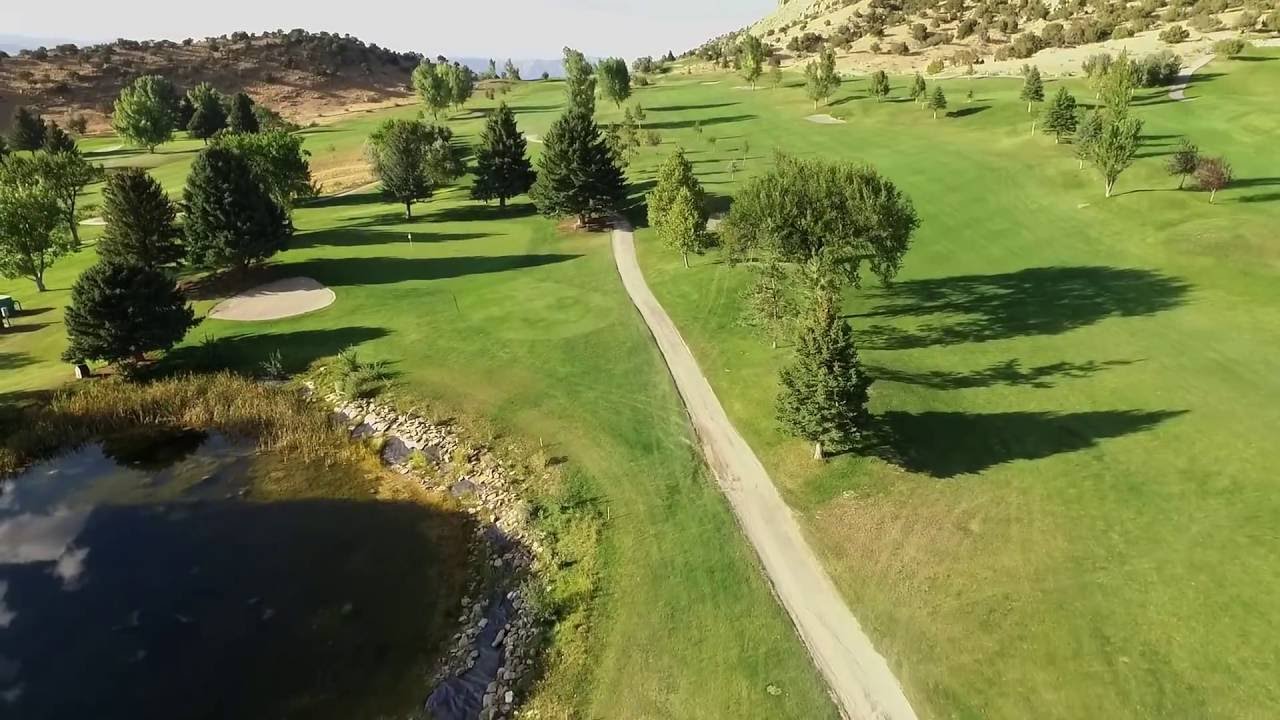 Palisade State Park Golf Course Hole 2 Flyover YouTube
